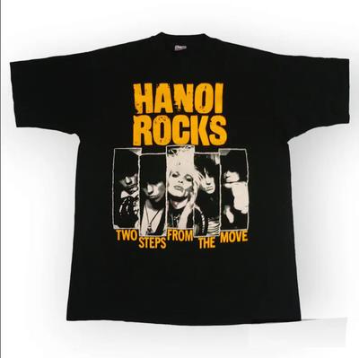 Hanoi Rocks Band Two Steps From The Move Unisex  All Size DI565 Unisex T-Shirt
