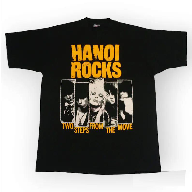 Hanoi rocks band Two Steps From The Move Unisex  All Size DI565 Unisex T-Shirt XXXXL