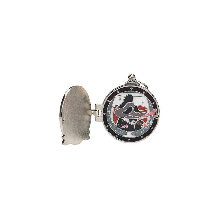 New POP MART Zootopia Double Layer Metal Badge Photo Frame Pendant Blind Box Products Single Mystery Box/Full Box 4 Pcs PPMT-2407-0054