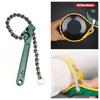 Heavy Duty Chain Filter Wrench Non Slip Pipe Fittings Wrench Oil Filter Wrench  Oil Compartment