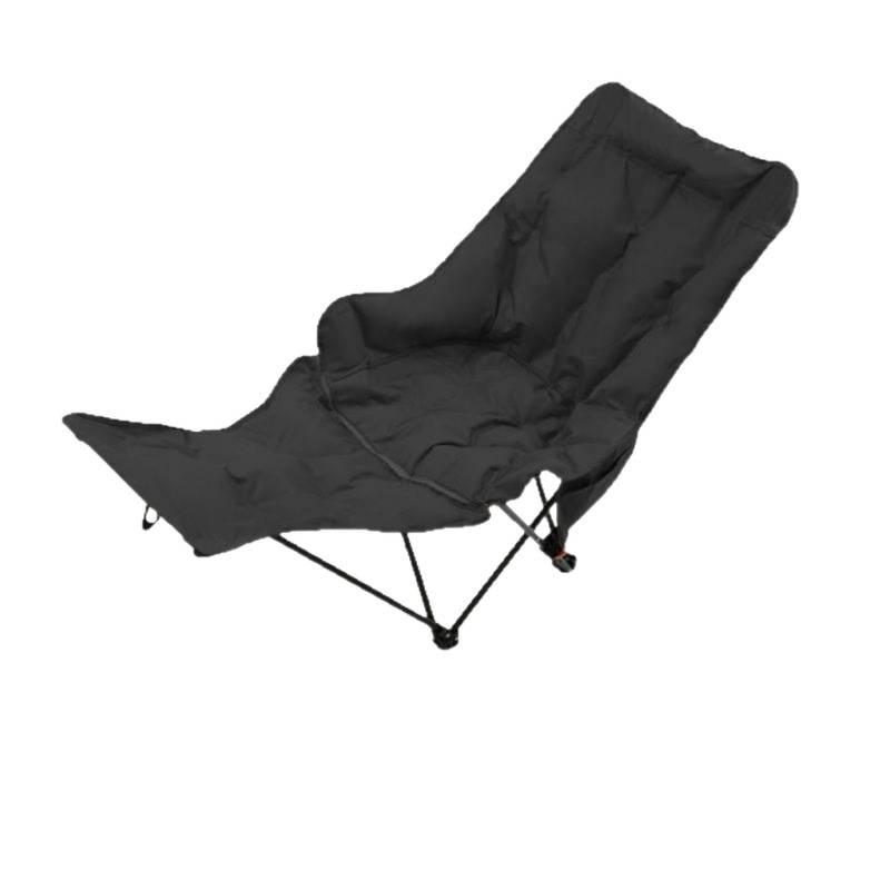 Portable Multi-Gear Adjustable Outdoor Recliner Chair – Sit, Lie, and Sleep with Cotton Padding