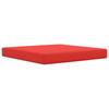 Outdoor Sofa Cushions 3 Pcs Red Polyester