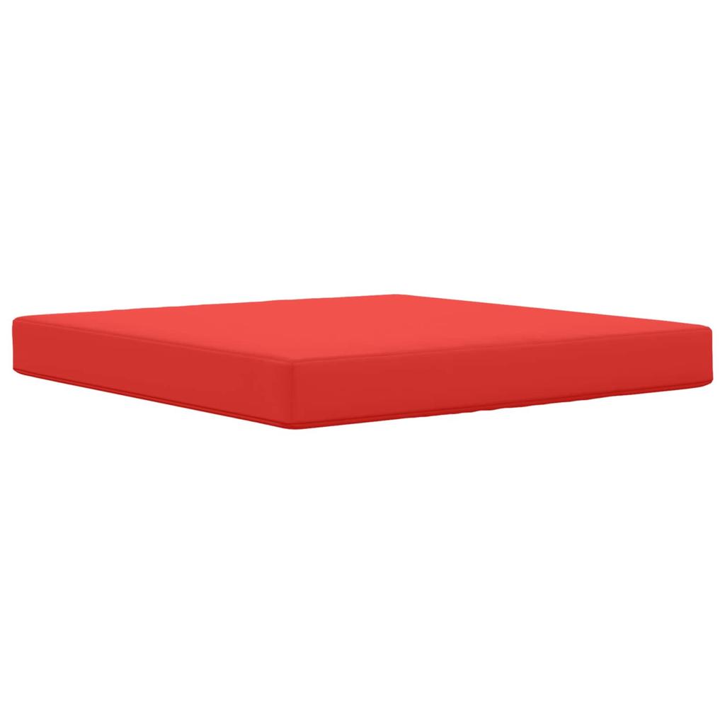Outdoor Sofa Cushions 3 Pcs Red Polyester