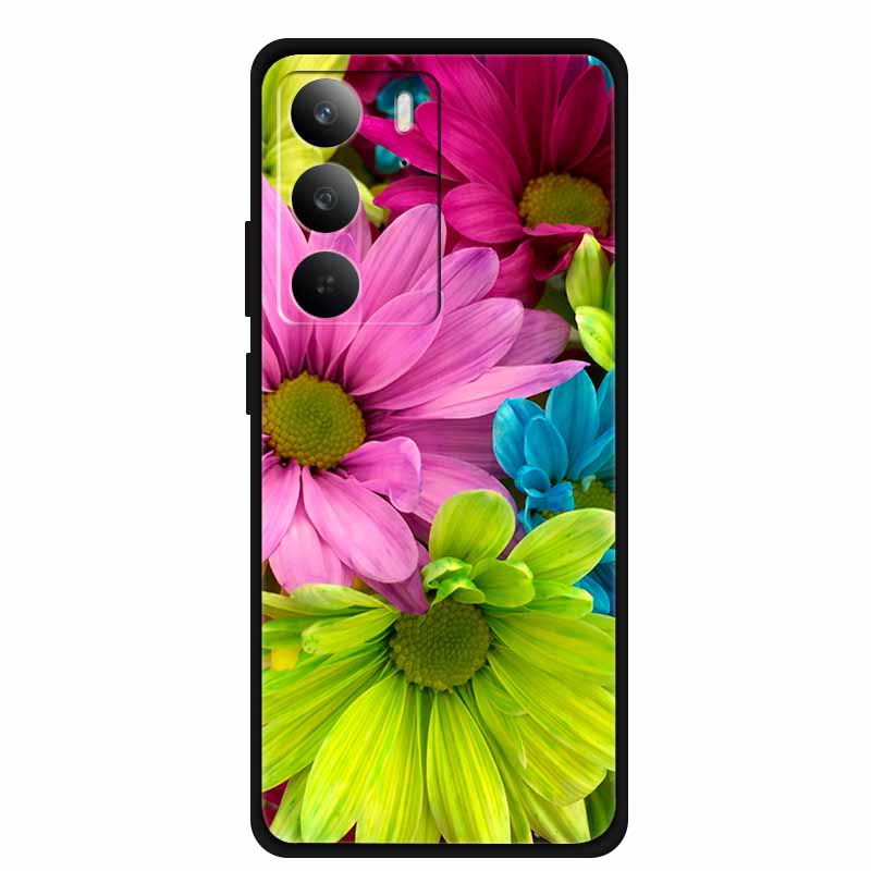 TPU Phone Case For Realme C75 C75X 4G Soft Silicone Cases Back Cartoon Patterns Cover Funda C 75 RMX3941 Fashion Luxury Bumper