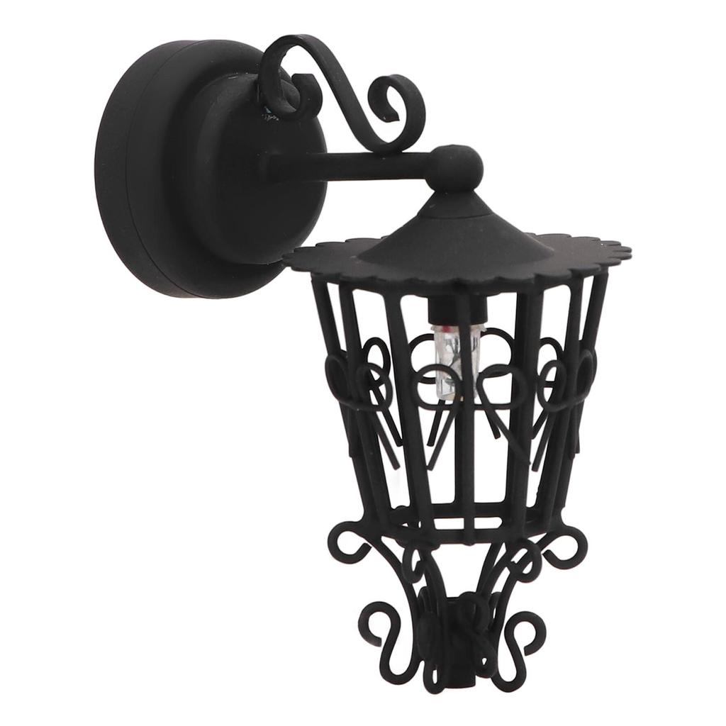 Puppenhaus Wandlampe Batteriebetrieben Altmodische Puppenhaus Wandlampe mit Magnet auf der Rückseite für 1/12