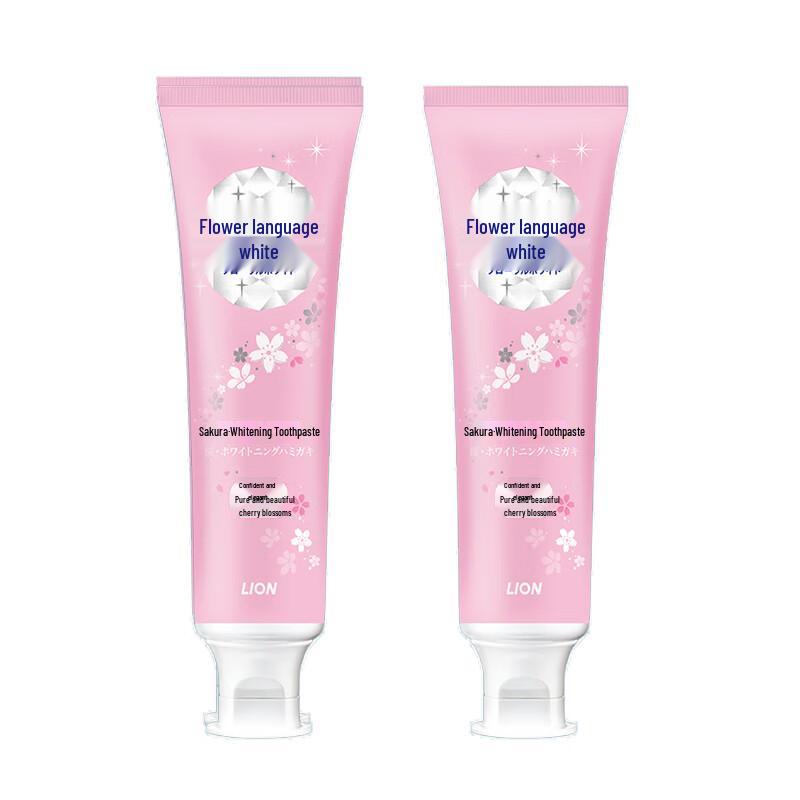 Lion Floral White Cherry Blossom Toothpaste (2-Pack)