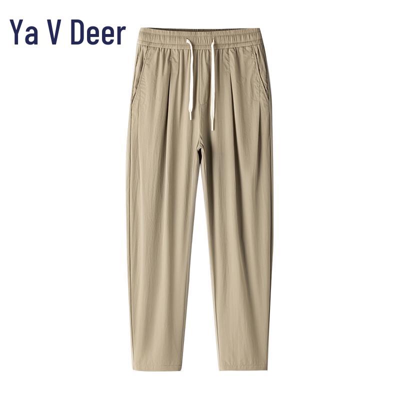 

Yalu Men s Ice Silk Casual Jogger Pants 3XL
