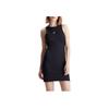 Calvin Klein Solid Color Round Neck Short Logo Sleeveless Dress Women Dresses Black J20J223067-BEH