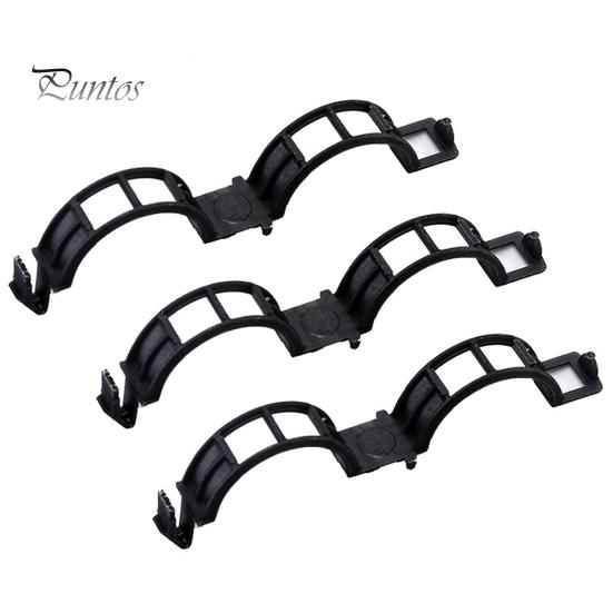 

50/100 шт. зажимы для растений. Простые в использовании пластиковые зажимы для поддержки растений. Прозрачные зажимы для томатов. Полый дизайн. Зажим для поддержки стебля для вертикального садоводства. 50pcs чёрный