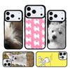 West Highland White Terrier Small White Dog Phone Case For iPhone 17 AIR 16 Pro Max 15 14 Pro 11 12 13 Shockproof Silicone Cover