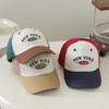 Embroidered Letter Kids Sun Hat Breathable Mesh Duck Tongue Cap New Baby Baseball Cap  Boy Girl