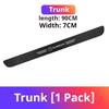 Carbon Fiber Car Door Sill Protector Trunk Guard Bumper Sticker For Nissan Rogue Pathfinder X-Trail GTR Note Qashqai Juke Patrol