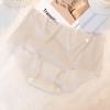 Ultra-Thin Solid Color Ice Silk Mid-Waist Breathable Summer Panties for Women