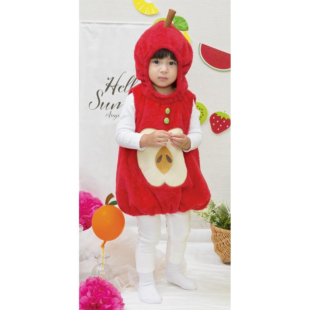 Clearstone Marshmallow Baby Costume Halloween Kigurumi 80cm Red Apple