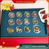 Golden 999 Fine Gold Year of the Horse Phone Sticker: 2mg Gold Patch, Adhesive Backing, Perfect Birthday Gift