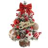 45CM Desktop Mini Small Xmas Christmas Tree with  Light Home Party DIY Decor