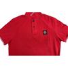 Stone Island Logo Pullover Short Sleeve Polo Shirt Men polo shirts Red 80152SC18-V0010
