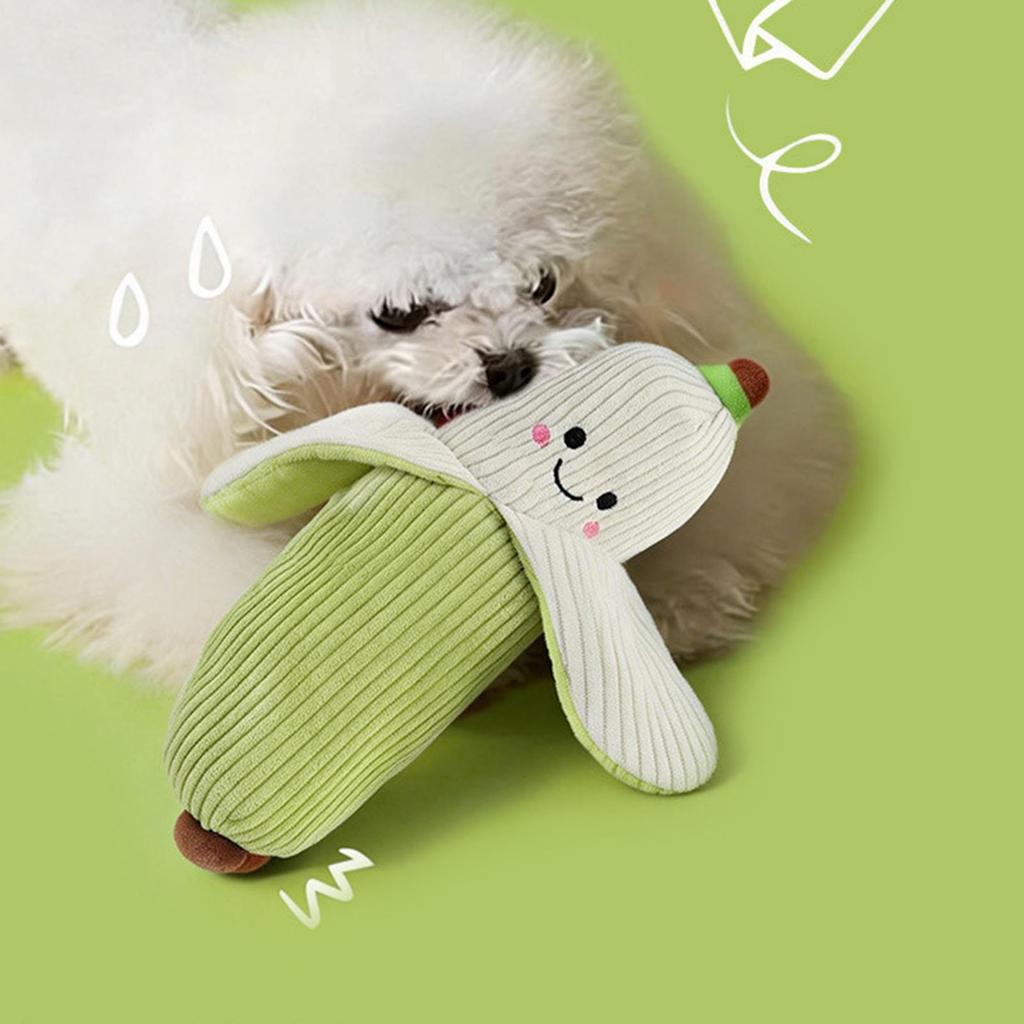 Voice Producing Stress Relieving Chewable Plush Pet Toy