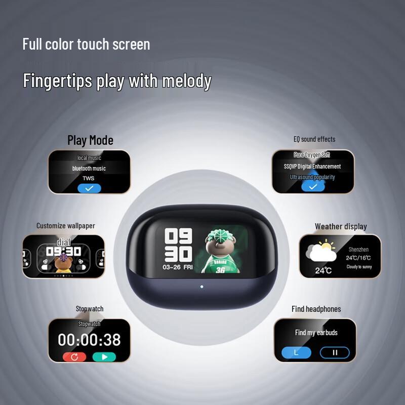 Saina S2 Pro Wireless Ear Clip Earphones