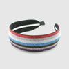 LALA Twinkle Stripe Hairband P-Red
