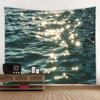 Sparkling Sea Tapestry Landscape Wall Hanging Cloth Bedroom Wall Decoration Room Decoration Outdoor Picnic Mat Beach Sheets