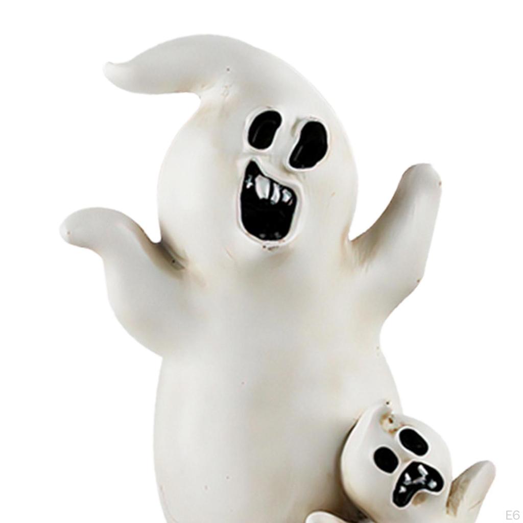 Halloween Resin Decoration Figurine, Versatile Waterproof Miniature Ornaments for