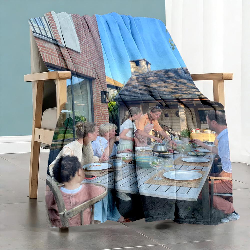 Customize Photo Personalized photos Blanket Throw Customizable Blanket Warmthful Decor Perfect for Office Chair Couch Chair Home Decor