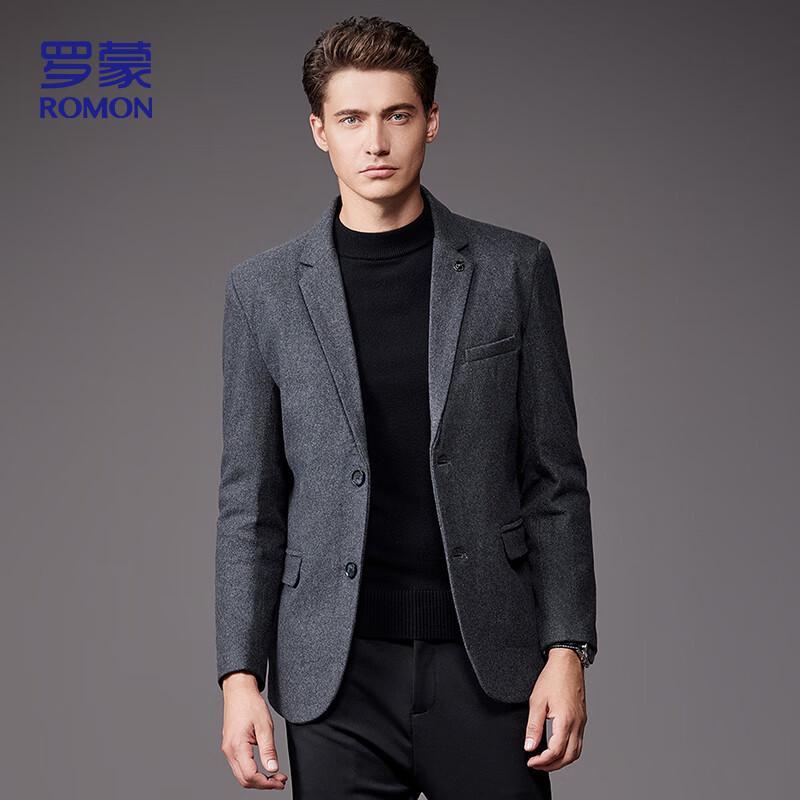 ROMON Men's XF78 Wool Blend Suit Jacket