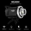 GODOX Studio Flash Strobe Light 300Ws GN58 Recycle Time 110V Wireless X System 150W Modeling Lamp with Bowens Mount for Wedding Portrait Fashion