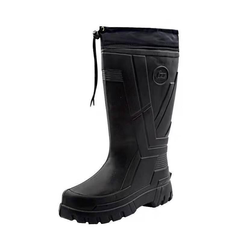 Men's Winter Lined EVA Rain Boots