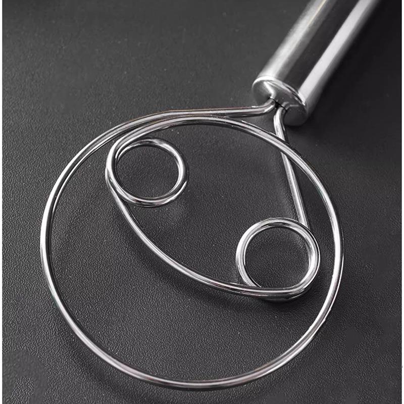 Manuelle Teigmischmaschine aus Edelstahl - Antihaft-Teigwerkzeug