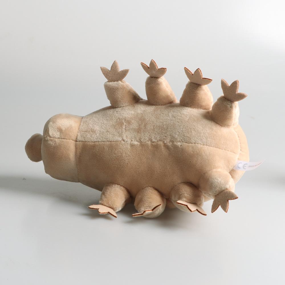 Nová plyšová hračka medvídka vodního medvěda Panenka vodního medvěda Simulační panenka červa