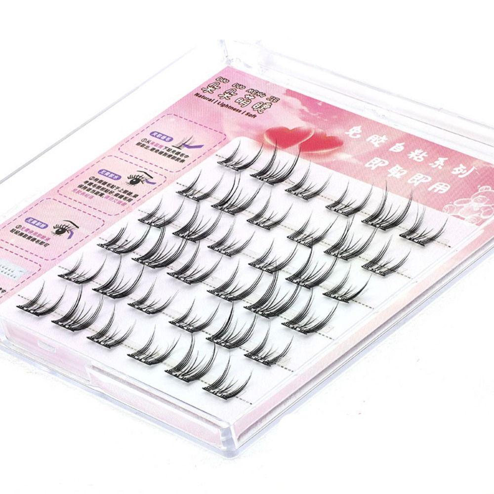 Long Lasting Self-adhesive False Eyelashes Soft Eyelashes Extension Party
