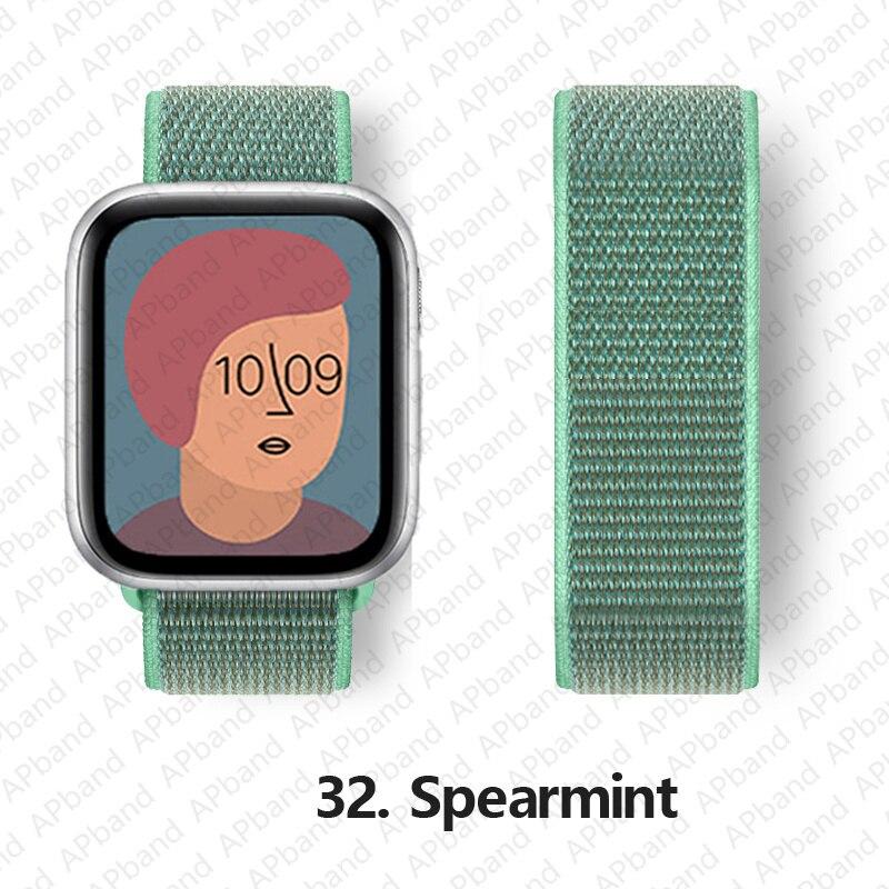 Nylon Band Voor Apple horlogeband 44mm 40mm 42mm 38mm 41mm 45mm 41 45 smartwatch polsband riem lus armband iWatch 3 4 5 se 6 7