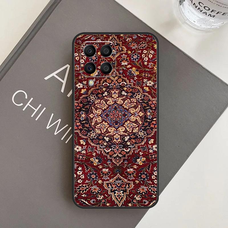 

Persian Carpet Floral Pattern Case For Samsung Galaxy M16 M36 M56 M33 M53 M13 M12 M32 M52 M20 M15 M55 M31 M14 M35 M34 M54 Samsung M20