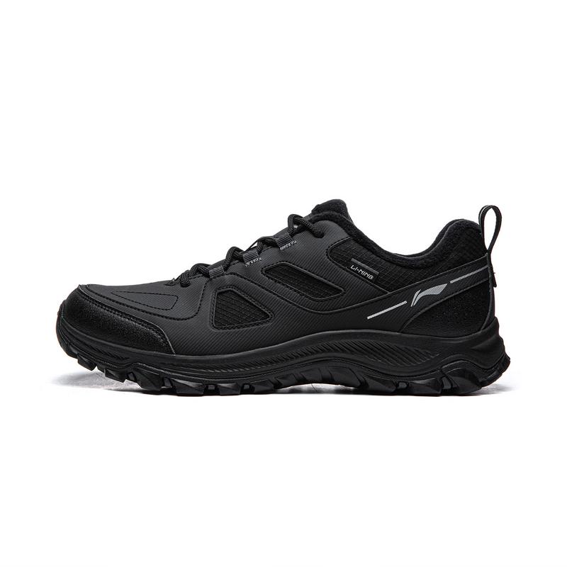 

Li-Ning AGLV247-1 Men s Ba Hu Low Fleece-Lined Casual Shoes Black 41.5