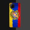 Armenia Armenians Flag Case For Samsung Galaxy A12 A02S A22 A32 A52 A72 A71 A51 A41 A31 A21 A11 A50 A70 A10S A20S Black Cover