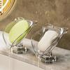Countertop Draining Soap Box No Need To Drill Holes Household Light Luxury Soap Box Bathroom Removable Suction Cup Storage Rack