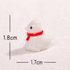 Christmas Simulation Cute Snowman Micro-landscape Car Decoration, Resin Craft Decorative Small Decoration Accessories