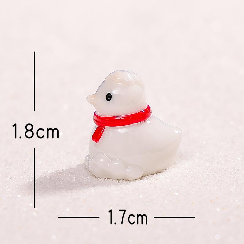 Christmas Simulation Cute Snowman Micro-landscape Car Decoration, Resin Craft Decorative Small Decoration Accessories