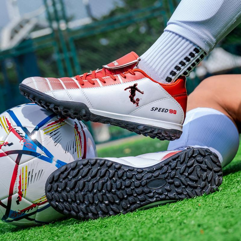 Professional Football Field Boots Indoor Fast Boy Society Cleats Soccer Shoes  Football Shoes Non Slip Training Sneaker