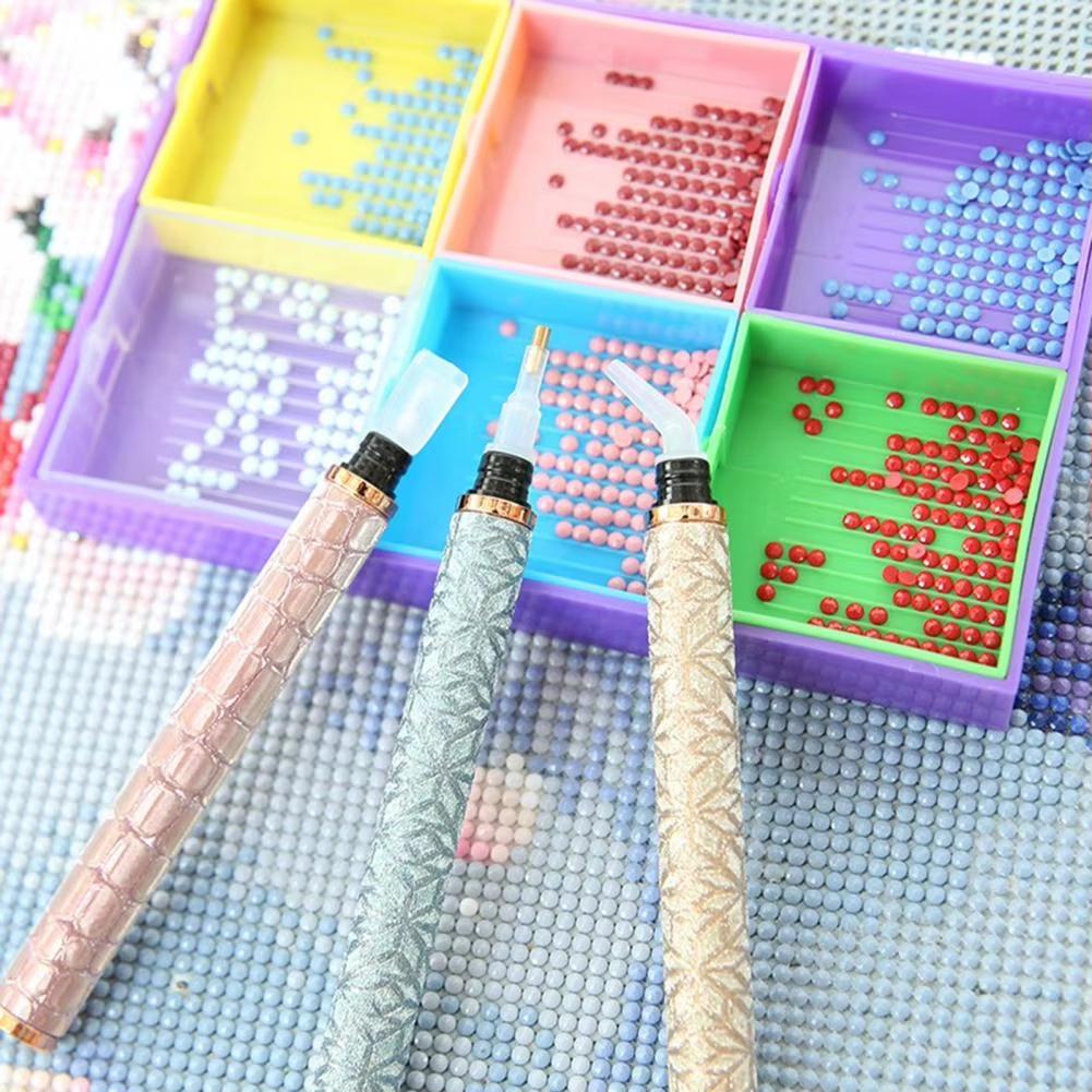 Diamond Painting Pen 5D Art Pen Diamond Painting Pen Kit Tool Accessories Stylus Drill Pen Art Cross Stitch Nail Neauty Pen