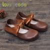 love ycodo Brand Women's and Girl's Student Summer Natural Derma Moccasins