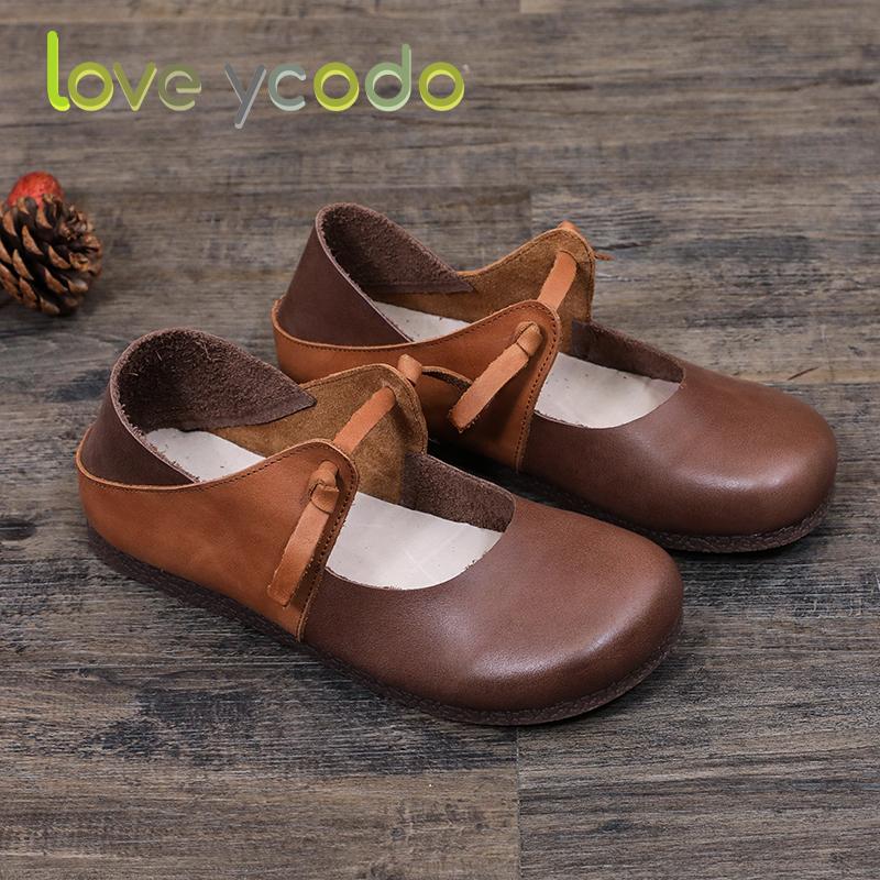 Летние натуральные мокасины Derma для женщин и студентов бренда Love Ycodo 35 — фото 8