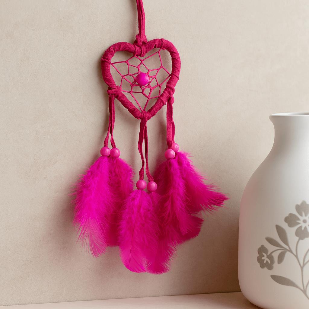 Dream Catcher Heart Turquoise Pink Purple 6-Pack