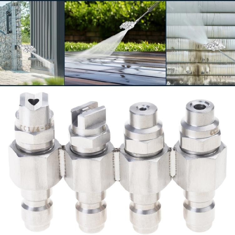 Industrial Strength J Handle Nozzles 5000PSI Pressure Rate PTFE Taped Connection For Downstream Chemicals Injectors