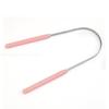 1PCS Stainless Steel Tongue Scraper Oral Tongue Cleaner Brush Tongue Toothbrush Oral Hygiene High Quality Tounge Scraper