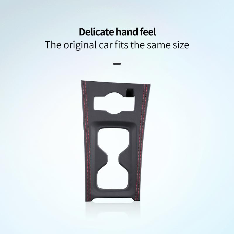 For Volkswagen VW Tiguan L PRO 2025 Car Central Control Panel Cover Suede Leather Car Interior Protective Mat