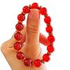 Vintage 7A Natural Chalcedony Agate Design Bracelet Bracelet
