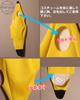 Haruju Banana Cosplay Halloween Bananmann Unisex Full-Banan Kostyme, Morsomt, (Medium)